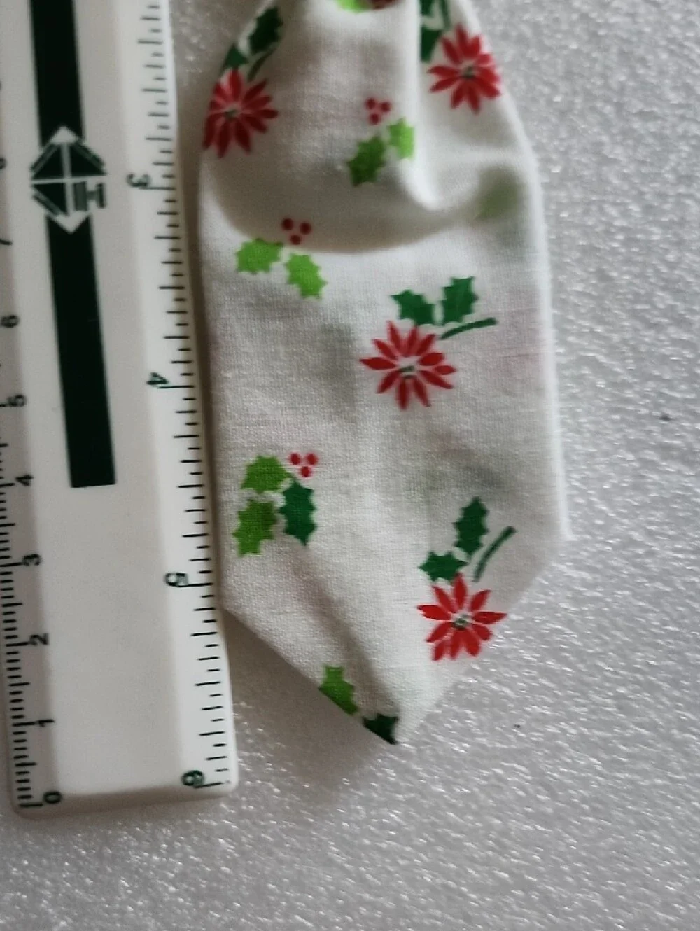 Pookie's Party White Holiday Slip-Over Dog Collar Tie